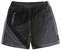Supreme Geo Velour Short Black Supreme Geo Velour Short Black