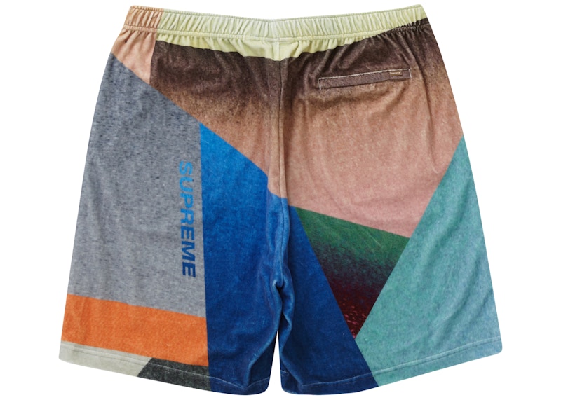 Order Supreme Geo Velour Seluar Pendek Pelbagai Warna