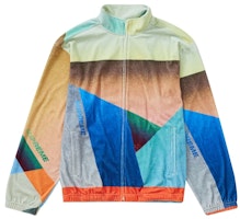 Supreme Geo Velour Track Jacket Multicolor Supreme Geo Velour Track Jacket Multicolor