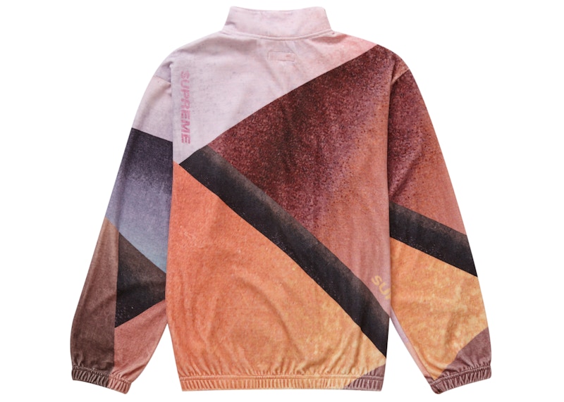 Order Chaqueta Supreme Geo Velour Rosa Track.