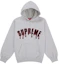Buy Supreme Ghostface Arc Hooded Sweatshirt Ash Grey
