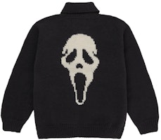 Supreme Ghostface Cowichan Sweater Black Supreme Ghostface Cowichan Sweater Black