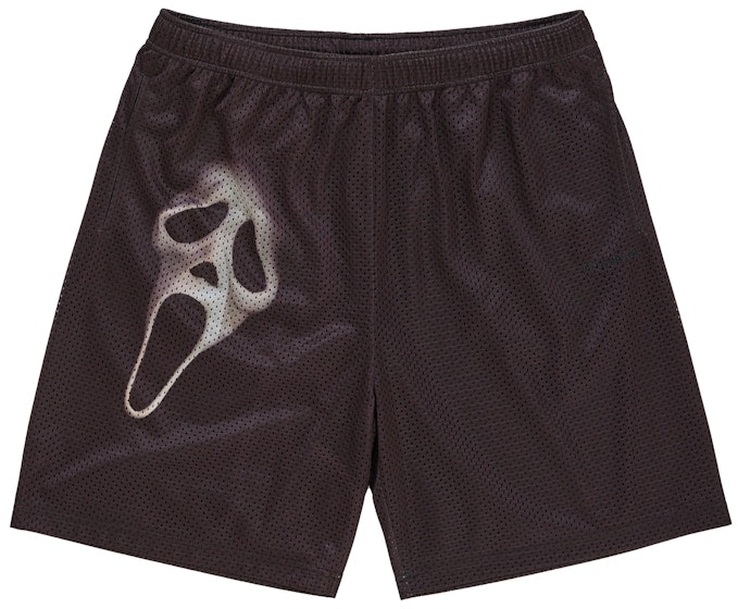 supreme-ghostface-mesh-short-black