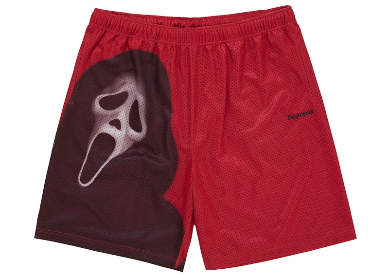 Supreme Ghostface Mesh Short Red