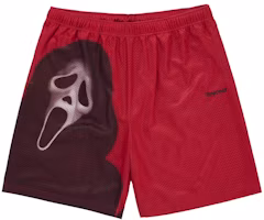 Supreme Ghostface Mesh Short Red Supreme Ghostface Mesh Short Red