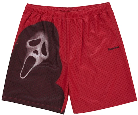 Supreme Ghostface Mesh Short Red Buy Supreme Ghostface Mesh Short Red