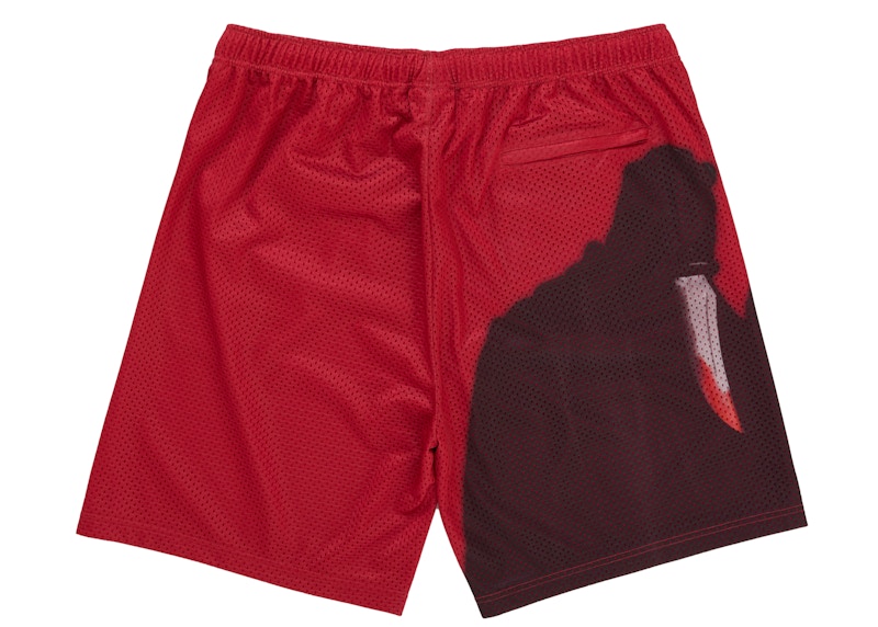 Order Supreme Ghostface Mesh Short Red