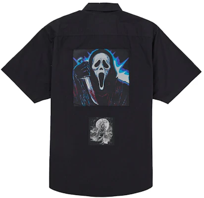 Supreme Ghostface S S Work Shirt Hitam Buy Supreme Ghostface S S Work Shirt Hitam