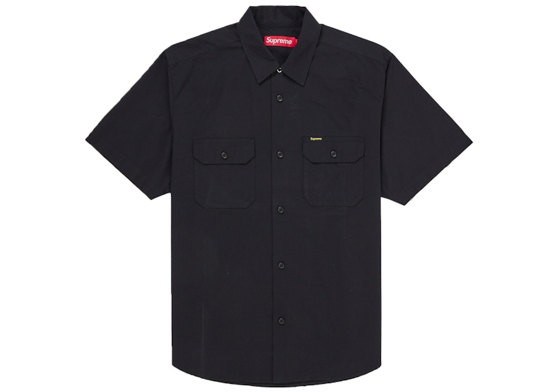 Order Supreme Ghostface S S Work Shirt Hitam