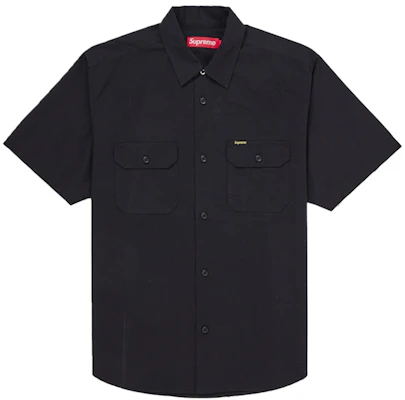 Supreme Ghostface S S Work Shirt Hitam Order Supreme Ghostface S S Work Shirt Hitam