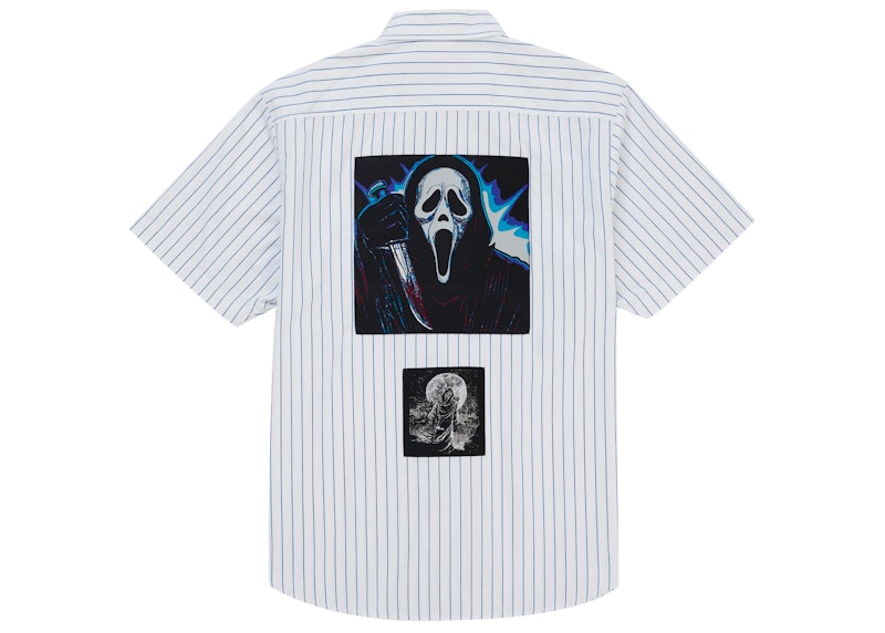 Supreme Ghostface S S Work Shirt Stripe