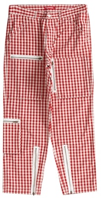 極致紅色格紋飛行褲 Buy 極致紅色格紋飛行褲