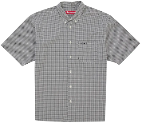 Supreme Gingham S/S Shirt (SS26) Black Buy Supreme Gingham S/S Shirt (SS26) Black