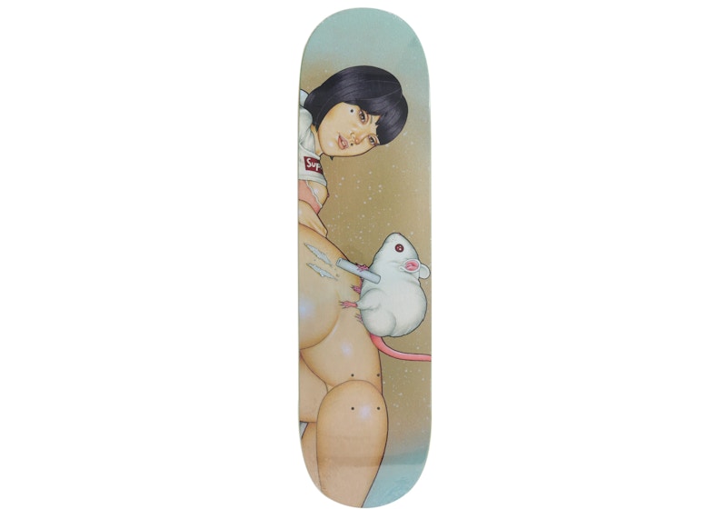 Supreme Girls Skateboard Deck Blue