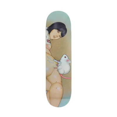 Supreme Girls Skateboard Deck Blue