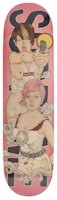 Supreme Girls Skateboard Deck Red Supreme Girls Skateboard Deck Red