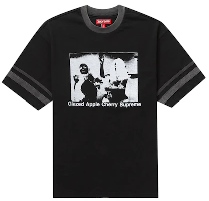 Supreme Glazed Athletic S/S Top Black Buy Supreme Glazed Athletic S/S Top Black