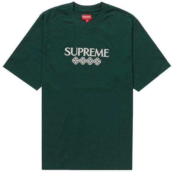 supreme-glitter-s-s-top-dark-green