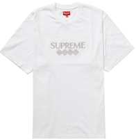 Supreme Glitter S/S Top White