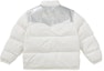 Lookbook Chaqueta Puffer Supreme Glitter Yoke Blanca.