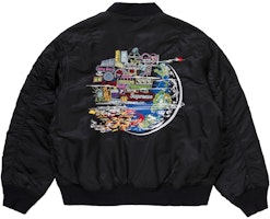 Supreme Globe MA-1 Black Supreme Globe MA-1 Black