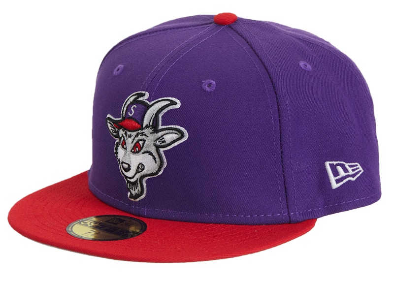 Supreme Goat New Era Purple