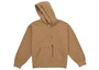 Lookbook Supreme God Over Money Zip Up Hooded Sweatshirt Brown