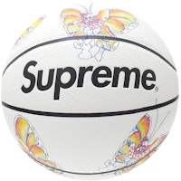 Supreme Gonz Butterfly Spalding Basketball White