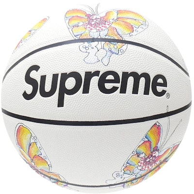 Supreme Gonz Butterfly Spalding Bola Keranjang Putih Buy Supreme Gonz Butterfly Spalding Bola Keranjang Putih