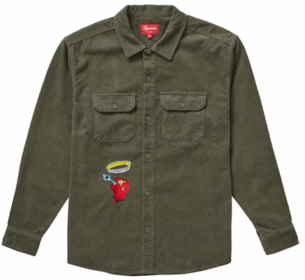 슈프림 곤즈 코듀로이 워크셔츠 더스티 그린 (21FW)
Buy 슈프림 곤즈 코듀로이 워크셔츠 더스티 그린 (21FW)