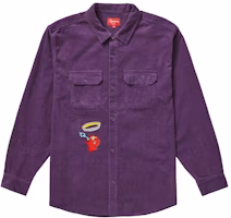 Supreme Gonz Corduroy Work Shirt Purple (FW21) Supreme Gonz Corduroy Work Shirt Purple (FW21)