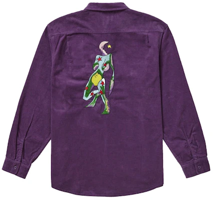 슈프림 곤즈 코듀로이 워크 셔츠 퍼플 (FW21) Order 슈프림 곤즈 코듀로이 워크 셔츠 퍼플 (FW21)