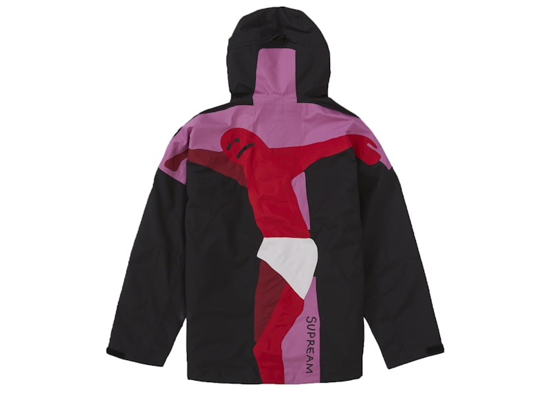 Order 슈프림 곤즈 고어텍스 쉘 자켓 블랙 
