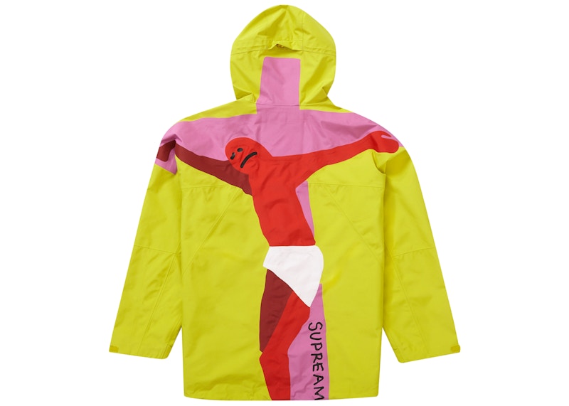 Order 슈프림 곤즈 고어텍스 쉘 재킷 옐로우