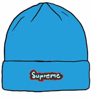 Supreme Gonz Logo Beanie Light Blue