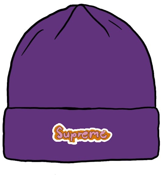 supreme-gonz-logo-beanie-purple