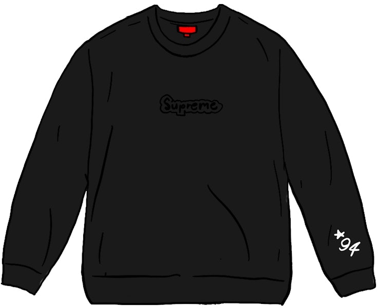 supreme-gonz-logo-crewneck-black