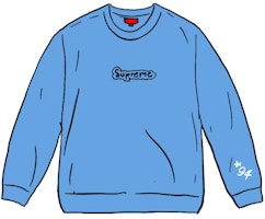 Supreme Gonz Logo Crewneck Light Blue