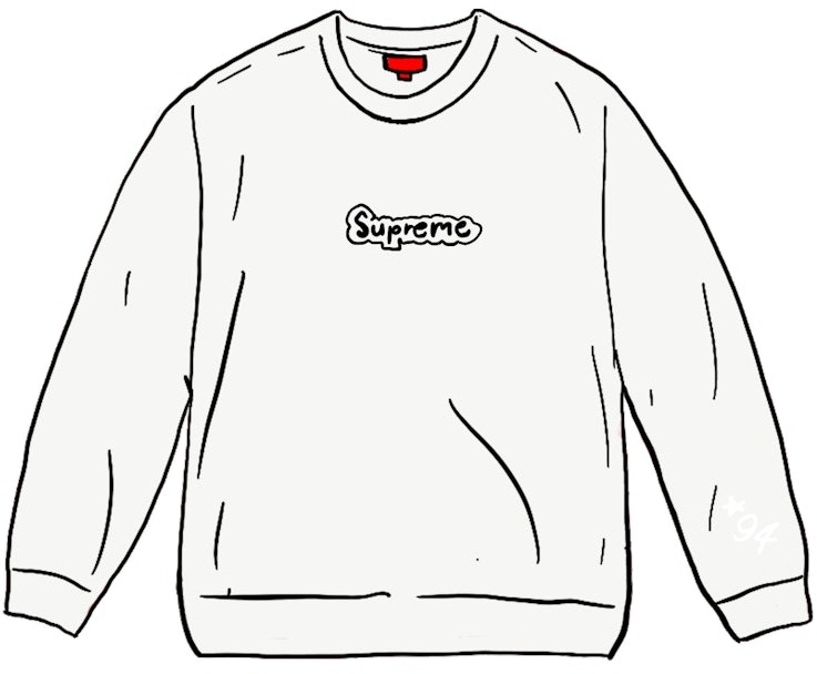 supreme-gonz-logo-crewneck-white