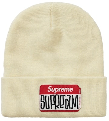Supreme Gonz 名牌针织帽 自然色 (FW21) Buy Supreme Gonz 名牌针织帽 自然色 (FW21)