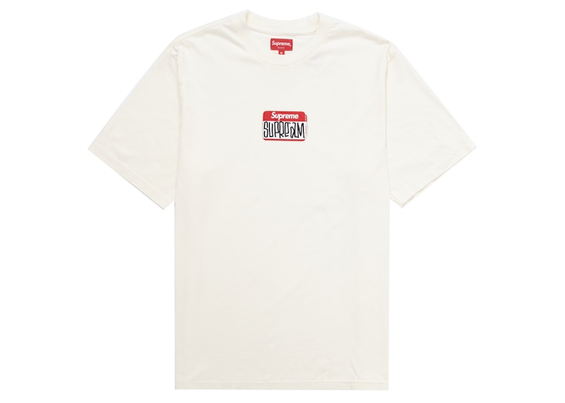 Supreme Gonz Nametag S/S Top Natural
