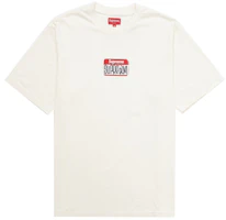 Supreme Gonz Nametag S/S Top Natural Supreme Gonz Nametag S/S Top Natural