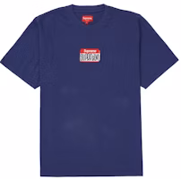Supreme Gonz Nametag S/S Top Washed Navy