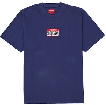 Supreme ゴンズネームタグT (ネイビー)
Buy Supreme ゴンズネームタグT (ネイビー)