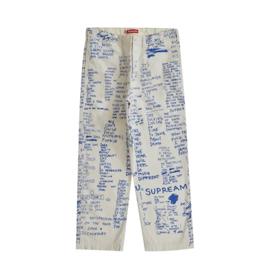 Supreme Gonz Poems Chino Pant Stone