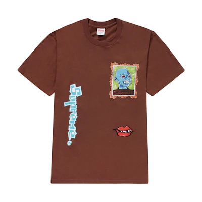 Supreme Gonz Portrait Tee Brown