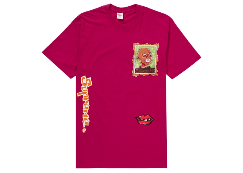 Supreme Gonz Portrait Tee Magenta