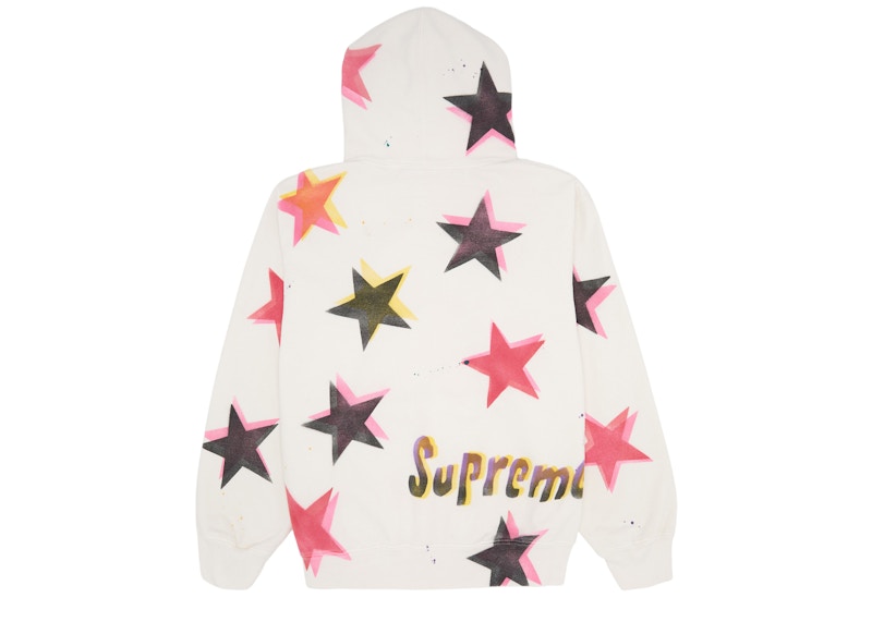 Supreme Gonz Stars Hooded Sweatshirt White 圖 2