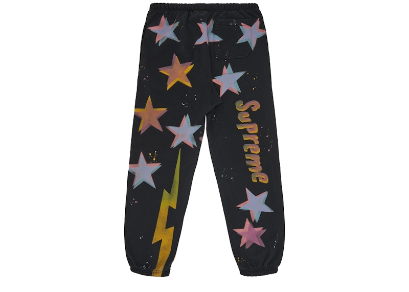 Order Supreme Gonz Estrellas Pantalón Deportivo Negro