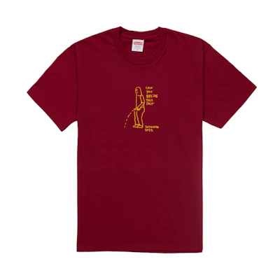 Supreme Gonz Tee (SS25) Cardinal